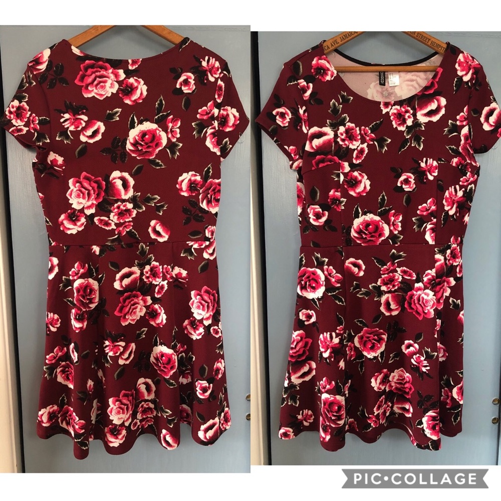 Printed Floral Dress